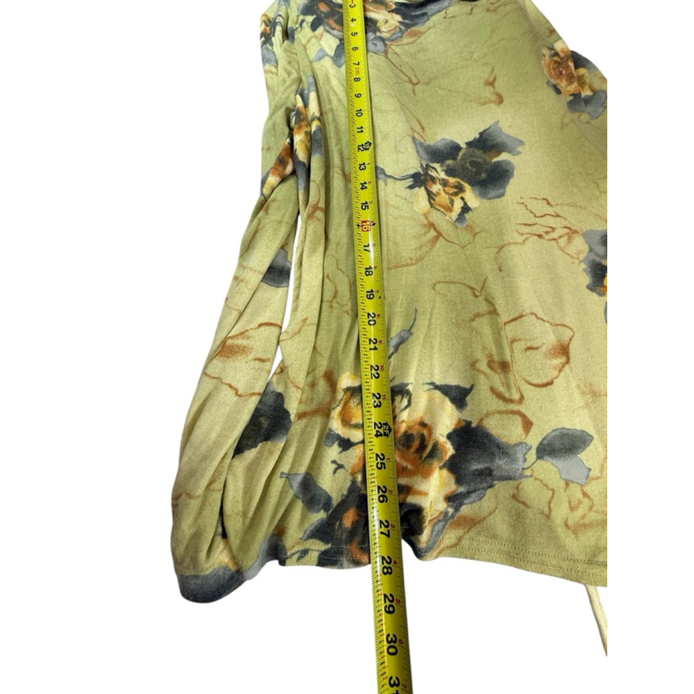 MSX Casuals Green Floral Skirt Three Piece Set XL - Picture 10 of 15